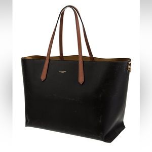Black, tan and gold Givenchy tote